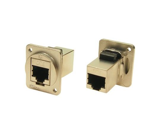 RS PRO 1ポート イーサネットカプラ Cat6 シールド付き 1トレイ（25個入） 1トレイ(25個入) 262-8370
