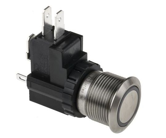 RS PRO 押しボタンスイッチ ラッチ パネルマウント SPDT 1トレイ（20個入） 1トレイ(20個入) 175-8057