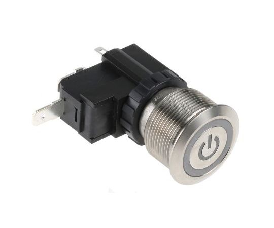 RS PRO 押しボタンスイッチ ラッチ パネルマウント SPST 1トレイ（20個入） 1トレイ(20個入) 175-8202