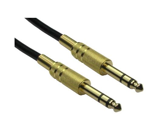 RS PRO AUXケーブル 6.35 mmステレオジャック 6.35 mmステレオジャック 15m 1個 192-4453