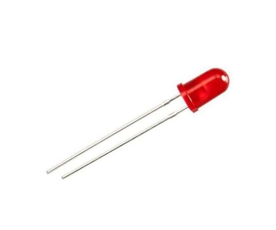 RS PRO LED 赤 スルーホール実装 5 mm 1袋（1000個入） 1袋(1000個入) 254-5718