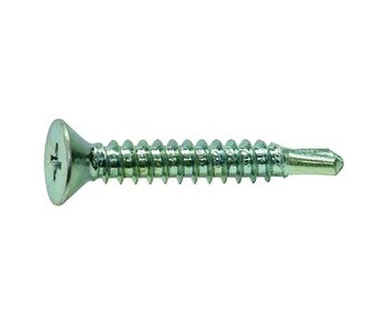 RS　Pro 12 X 1 Phillips Flat Teks #3 Steel Zinc 1袋（100個入） 1袋(100個入) 245-3138
