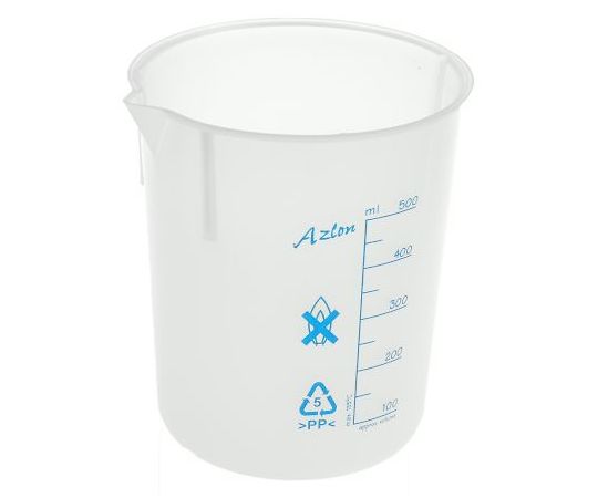 RS PRO ビーカー 500ml 1箱（10個入） 1箱(10個入) 461-0162