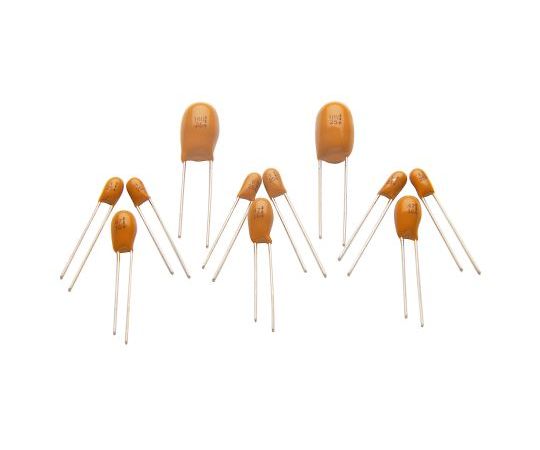 RS PRO タンタルコンデンサ 47μF 25V dc E 1袋（250個入） 1袋(250個入) 181-4580
