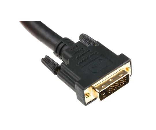 RS PRO DV有線テレビ / 管する有線テレビ 10m 繋ぎA：DVI-D（雄）繋ぎB：DVI-D（雄）黒 1個 182-8568 その他-治療機器-医薬品・コンタクト・介護