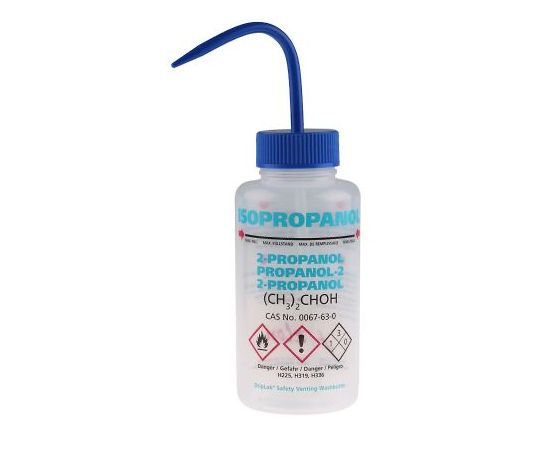 RS PRO LDPE製 広口 洗浄瓶 500ml 1袋（5個入） 1袋(5個入) 838-6396