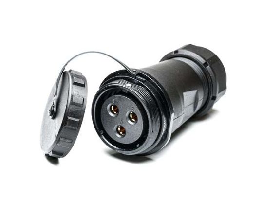 RS PRO 丸型コネクタ 3極 ケーブルマウント 1個 207-0744