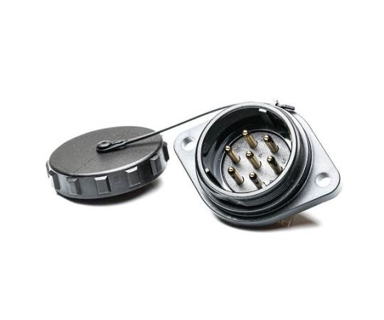 RS PRO 丸型コネクタ 7極 パネルマウント 1個 206-5235