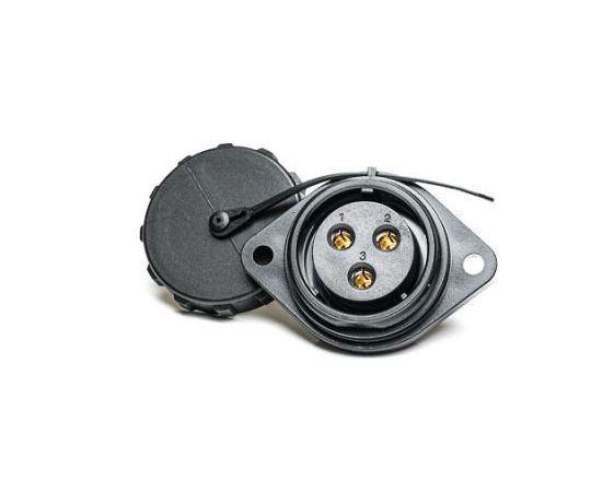 RS PRO 丸型コネクタ 3極 パネルマウント 1個 206-5250