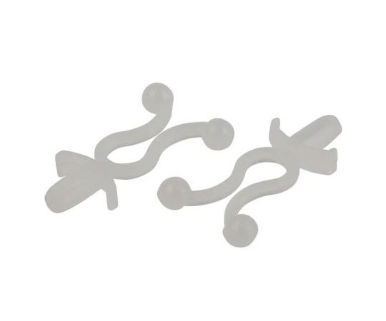 RS PRO ケーブルクリップ（配線クリップ） 10.2mm x 22mm 1袋（100個入） 1袋(100個入) 269-1889