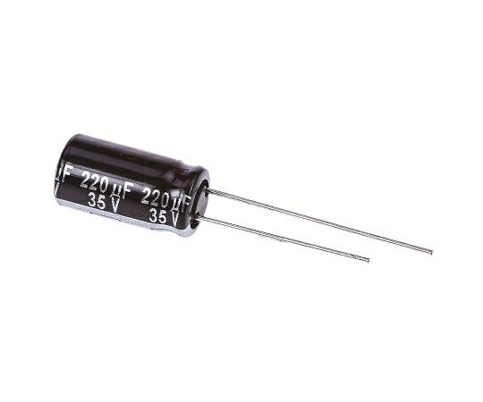 パナソニック コンデンサ 220μF 35V dc 1袋（200個入） 1袋(200個入) EEUEB1V221