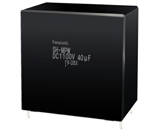 パナソニック フィルムコンデンサ 1.1kV dc 4.7μF ±10％ 1袋（300個入） 1袋(300個入) EZPV1B475LTB