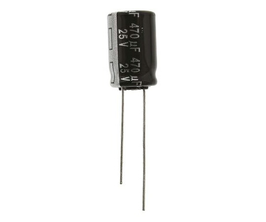 パナソニック コンデンサ 470μF 25V dc 1袋（200個入） 1袋(200個入) EEUEB1E471