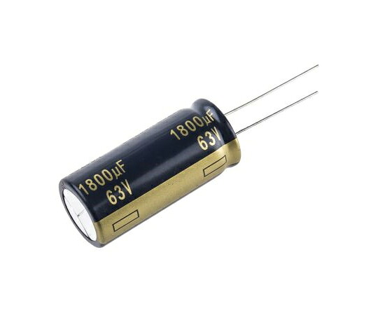 パナソニック コンデンサ 1800μF 63V dc 1袋（50個入） 1袋(50個入) EEUFC1J182 医薬品・コンタクト・介護-治療機器