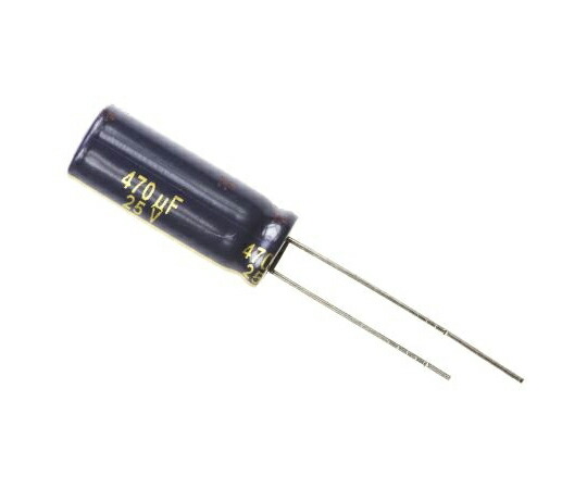パナソニック コンデンサ 470μF 25V dc 1袋（200個入） 1袋(200個入) EEUFC1E471L