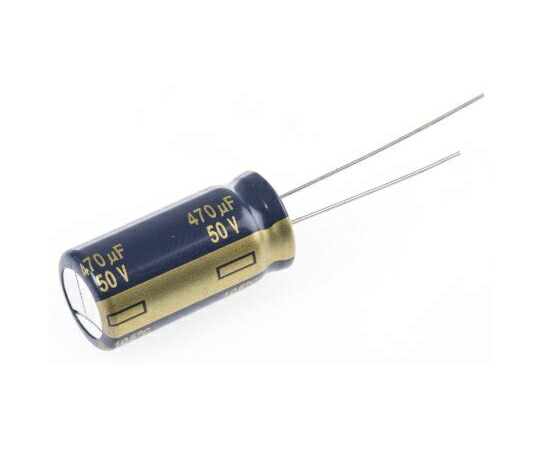 パナソニック コンデンサ 470μF 50V dc 1袋（100個入） 1袋(100個入) EEUFC1H471