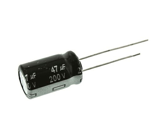 パナソニック コンデンサ 47μF 200V dc 1袋（100個入） 1袋(100個入) ECA2DHG470 11,739円