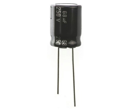 パナソニック コンデンサ 68μF 250V dc 1袋（100個入） 1袋(100個入) EEUED2E680S