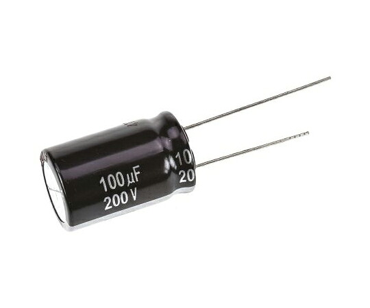 パナソニック コンデンサ 100μF 200V dc 1袋（50個入） 1袋(50個入) EEUEE2D101