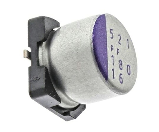 パナソニック コンデンサ 180μF 16V dc 1セット（1000個入） 1セット(1000個入) 16SVPF180M