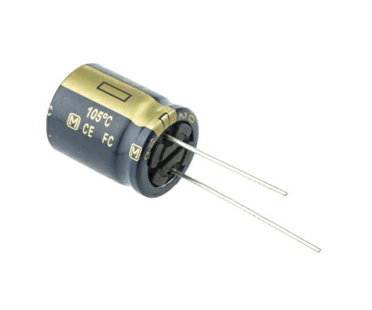 パナソニック コンデンサ 1800μF 25V dc 1袋（100個入） 1袋(100個入) EEUFC1E182