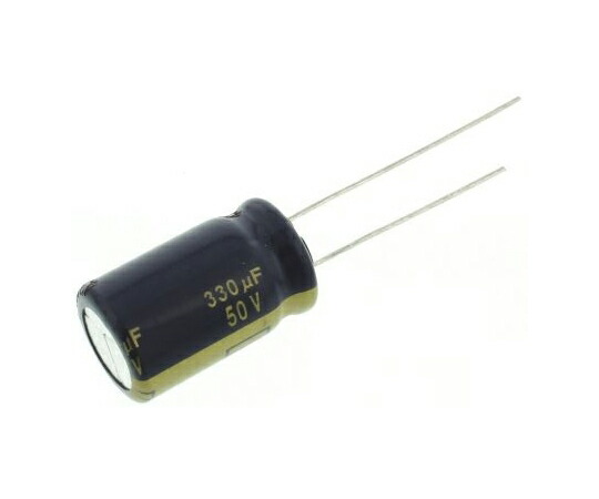 パナソニック コンデンサ 330μF 50V dc 1袋（100個入） 1袋(100個入) EEUFC1H331