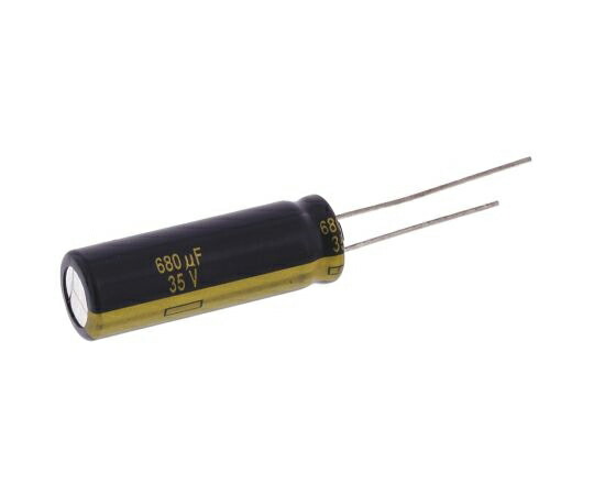 パナソニック コンデンサ 680μF 35V dc 1袋（100個入） 1袋(100個入) EEUFC1V681L