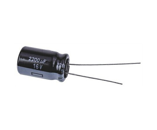 パナソニック コンデンサ 2200μF 16V dc 1袋（100個入） 1袋(100個入) EEUFR1C222