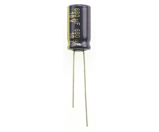 パナソニック コンデンサ 680μF 10V dc 1袋（200個入） 1袋(200個入) EEUFC1A681L