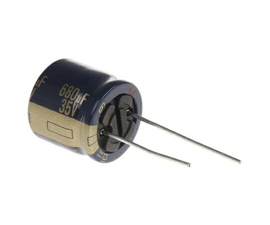 パナソニック コンデンサ 680μF 35V dc 1袋（100個入） 1袋(100個入) EEUFC1V681S
