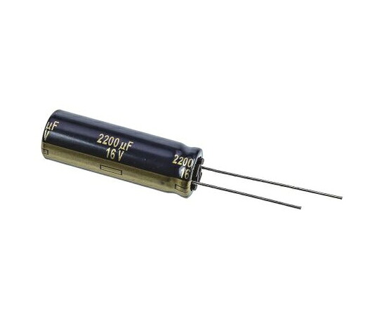 パナソニック コンデンサ 2200μF 16V dc 1袋（100個入） 1袋(100個入) EEUFK1C222L