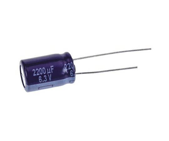 パナソニック コンデンサ 2200μF 6.3V dc 1袋（200個入） 1袋(200個入) ECA0JM222 治療機器-その他