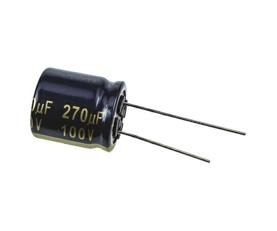 パナソニック コンデンサ 270μF 100V dc 1袋（50個入） 1袋(50個入) EEUFC2A271S