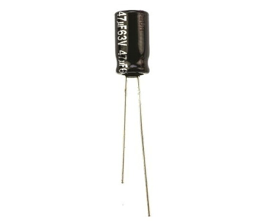 パナソニック コンデンサ 47μF 63V dc 1袋（200個入） 1袋(200個入) ECA1JHG470