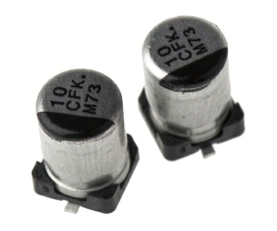 パナソニック コンデンサ 10μF 16V dc 1セット（2000個入） 1セット(2000個入) EEEFK1C100AR