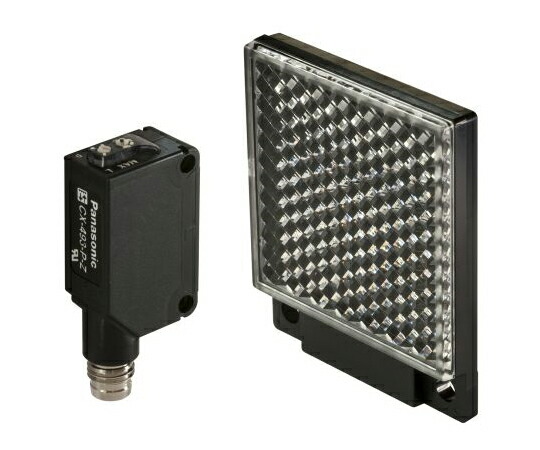 パナソニック 光電センサ ブロック形 検出範囲 50 mm →、500 mm 1個 CX-481-P-Z