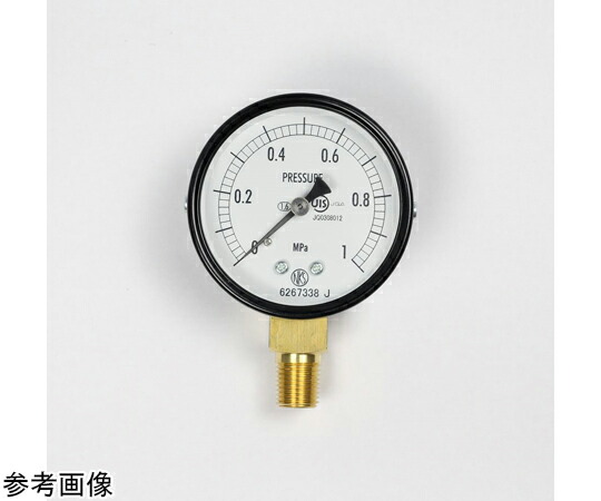 長野計器 決まり切った形剪断応力計（Φ60） 立形A枠 -0.1～0.3MPa 精神測定検査証拠立てる書き出し 1個 AA10-171