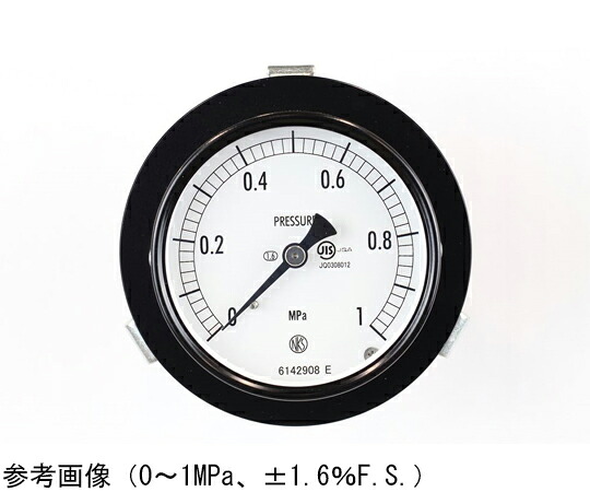 長野計器 決まり切った形翦断応力計（Φ75） 埋込形D枠（初っ切り金具） 1MPa 精神測定検査証拠だてる検面調書 1個 AC15-131