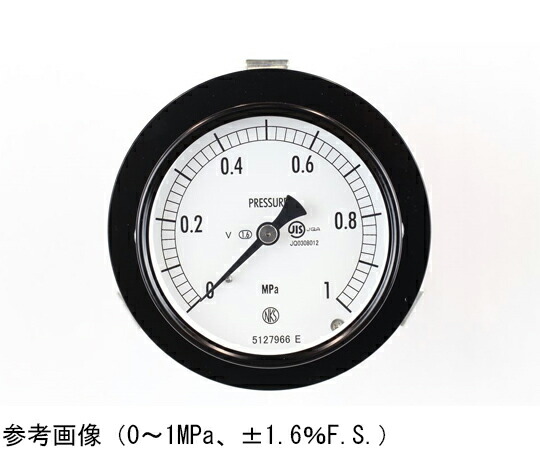 長野計器 決まり切った形剪断応力計（Φ75） 埋込形D枠（打っ付け金具） 耐振用 10MPa 精神測定検査証拠立てる書き出し 1個 AC15-131