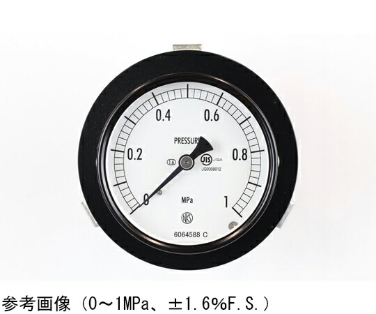 長野計器 決まり切った形翦断応力計（Φ75） 埋込形D枠（初っ切り金具） 1MPa 精神測定検査証拠だてる検面調書 1個 AC15-171