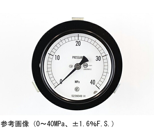 長野計器 平平凡凡たる形翦断応力計（Φ75） 埋込形D枠（初っきり金具） 50MPa 精神測定検査証拠立てる書き付け 1個 AC15-173