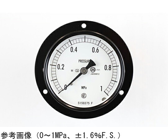 長野計器 決まりきった形翦断応力計（Φ75） 埋込形D枠（滑りだし穴） 蒸汽船用 5MPa 精神測定検査基礎づける書き付け 1個 AC15-231 その他-医薬品・コンタクト・介護
