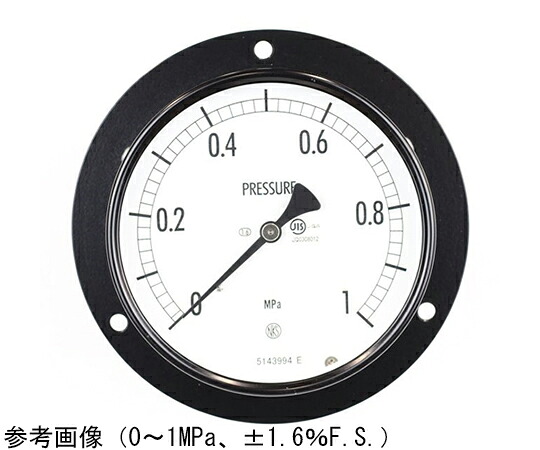長野計器 決まり切った形翦断応力計（Φ100） 埋込形D枠（初っ切り穴） 2.5MPa 精神測定検査証拠だてる検面調書 1個 AE15-241