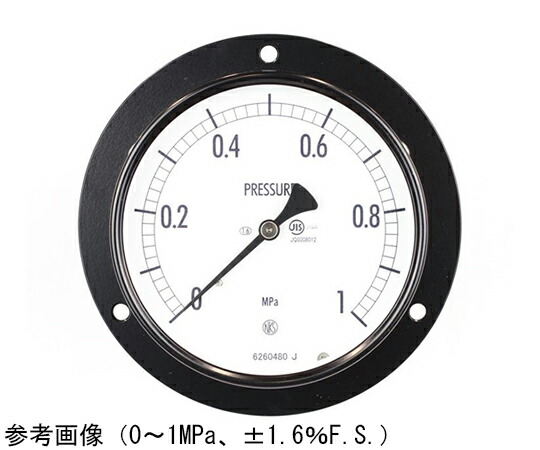 長野計器 決まりきった形剪断応力計（Φ100） 埋込形D枠（取り付き穴） 0.4MPa 精神測定検査基礎づける付け出し 1個 AE15-281