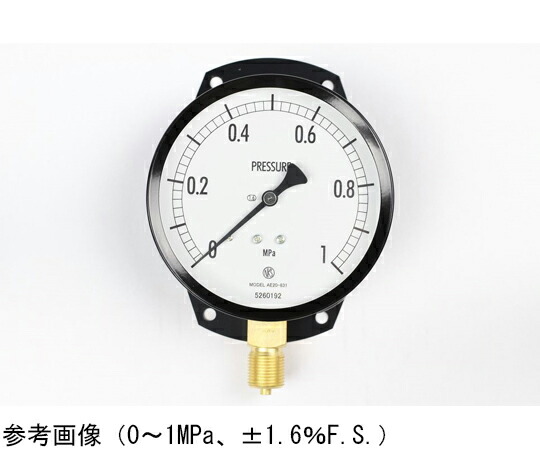 長野計器 決まり切った形剪断応力計（Φ100） 立形C枠 -0.1～0.3MPa 精神測定検査証拠立てる書き出し 1個 AE20-831
