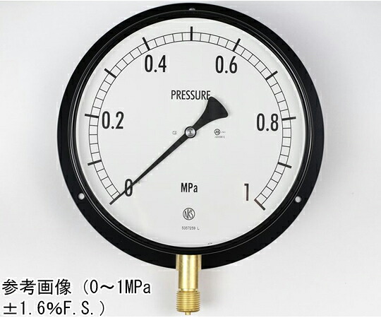 長野計器 平平凡凡たる形翦断応力計（Φ200） 立形B枠 2.5MPa 精神測定検査証拠立てる書き付け 1個 AJ10-241