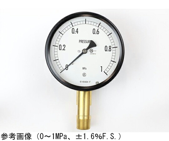 長野計器 密閉型翦断応力計（100Φ） 立形A枠 1MPa 精神測定検査証拠だてる検面調書 1個 BE10-191