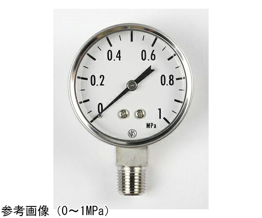 長野計器 SUS製小型剪断応力計（50Φ） 0.2MPa 精神測定検査基礎づける付け出し 1個 キーパー33-173