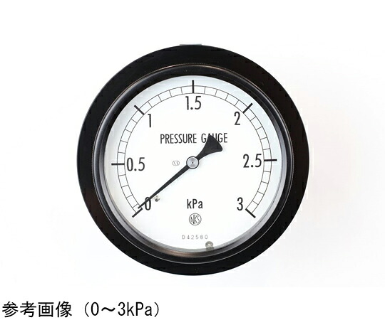 長野計器 微圧計（100Φ） -2～0kPa 精神測定検査基礎づける書き出し 1個 GL15-131