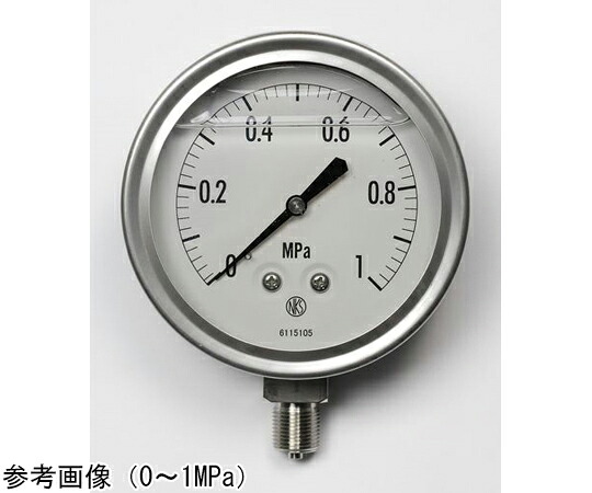 長野計器 グリセロール入剪断応力計（100Φ） 100MPa 精神測定検査基礎づける付け出し 1個 GV42-133
